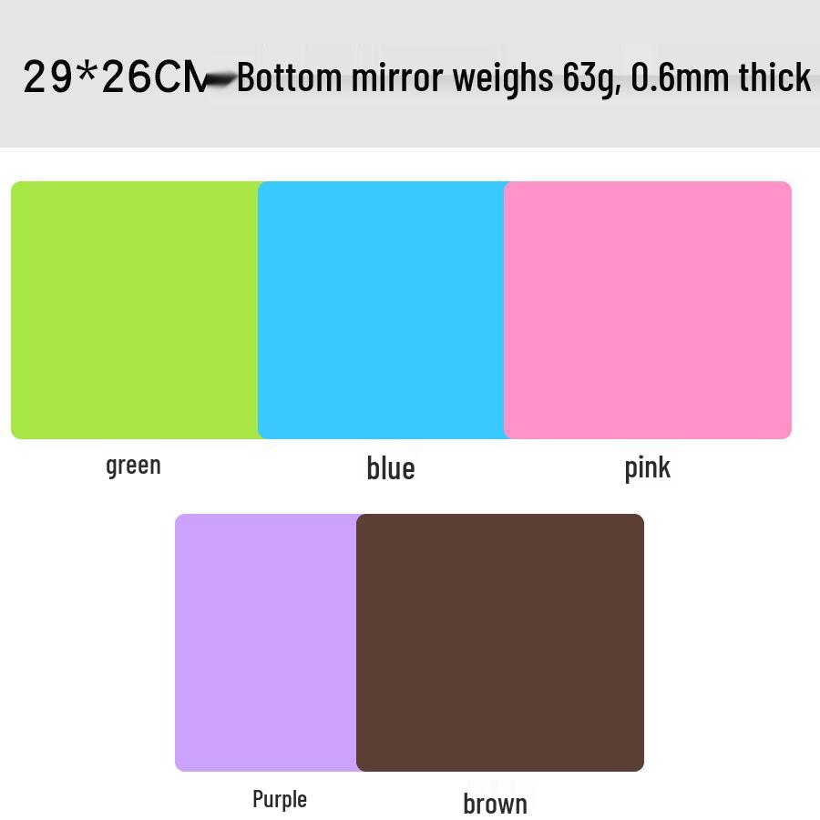 

Силиконовый термостойкий коврик для стола в европейском стиле для детей Milk White Mirror Base Mat