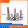 Concave Head 304 Stainless Steel Hex Flange Bolt (Toothless)