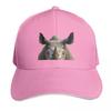 Majestic Rhino Powerful Presence Baseball Cap Fun Hats Derby Hat Birthday Unisexs Caps Womens