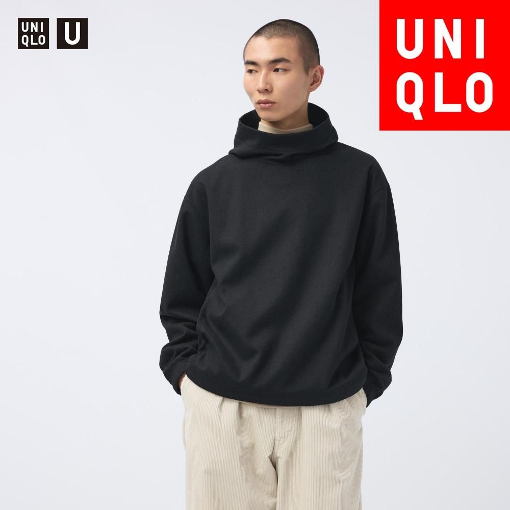 

Парка Uniqlo из матового джерси