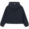 MLB FW25 New York Yankees Waterproof Stain-Resistant Loose Fit Hooded Zip Jacket Women jackets 3FWJB0161-50BKS