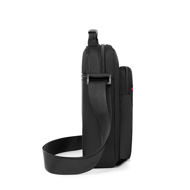 Elegant Men's Messenger Bag - Fashion Oxford Crossbody Shoulder Purse with Lightweight Design