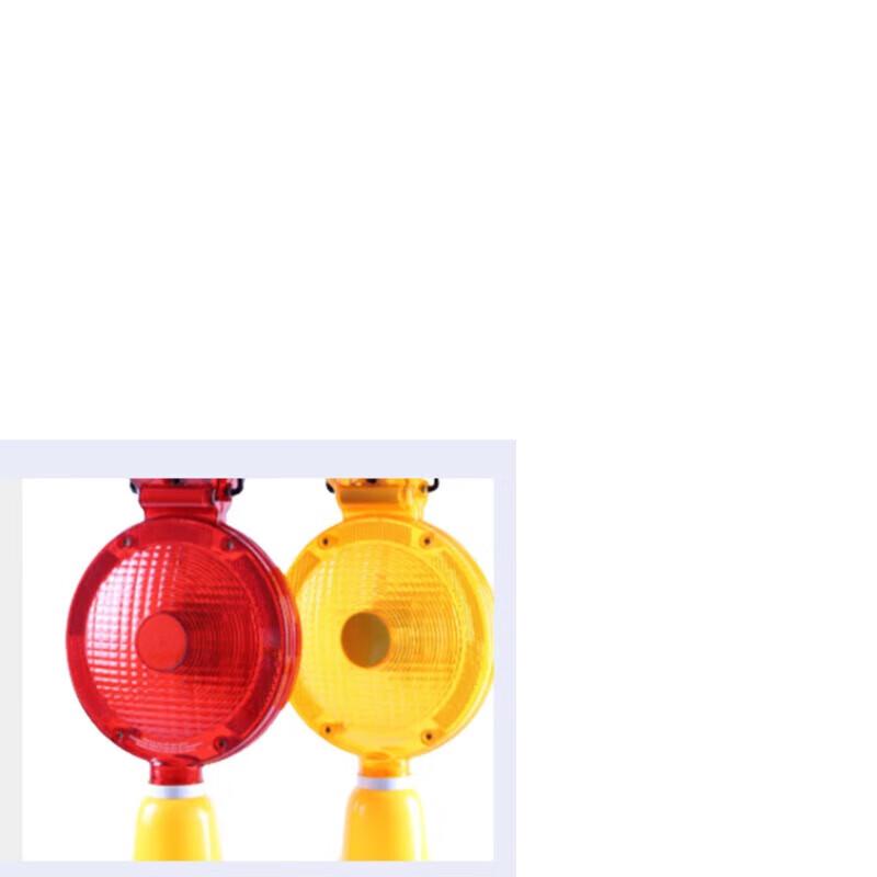 OLOMM Solar LED Verkehrswarnblinkleuchte