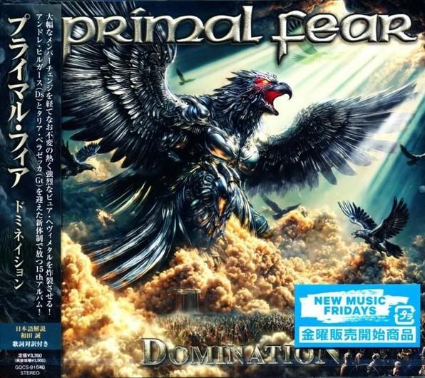 

CD PRIMAL FEAR Domination GQCS91640 WARD 2025 Japan Obi Metal