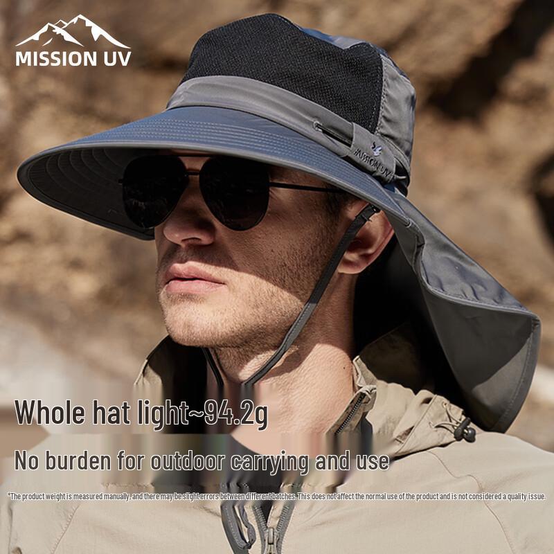 Cappello da Sole da Uomo MISSION con Protezione UV per l'Outdoor