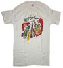 VTG 90s Mary Ellis Pop Art Music Jazz Graphic Single Stitch Shirt Sz L USA Made