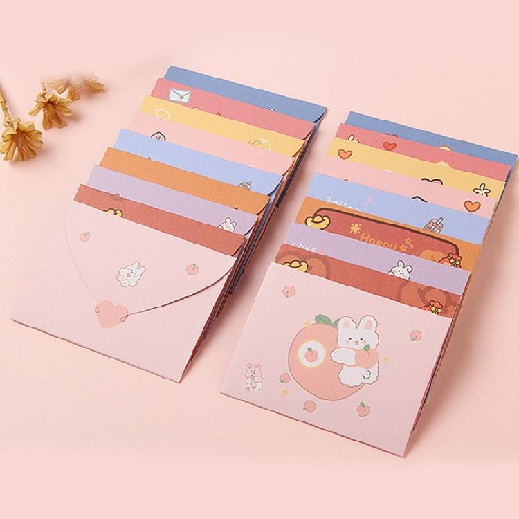 Birthday Card Festival Card Cartoon Animal Greeting Card Envelope Postcard for Children