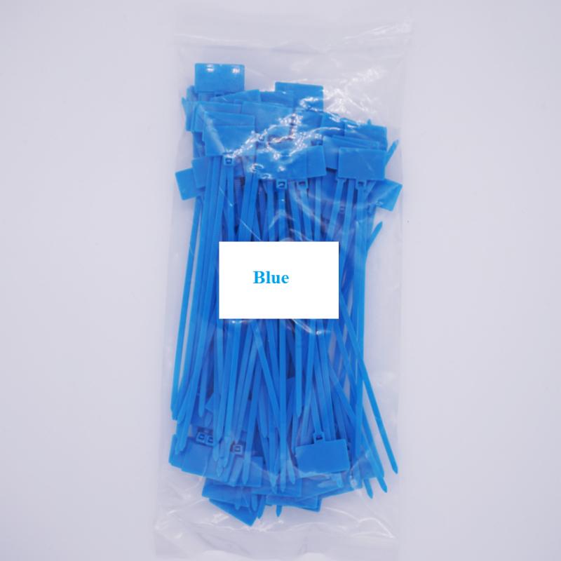 50Pcs Nylon Tie Tags Self-Locking Network Cable Zip Trim Wrap Loop Wire Straps Label 3*100mm 4*150mm 4*200mm