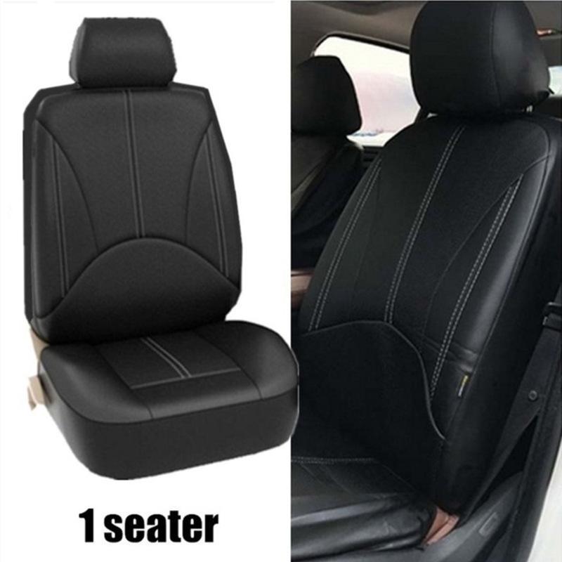 Funda Universal de Cuero PU para Asiento de Coche para Todas las Estaciones - Impermeable y Antipolvo