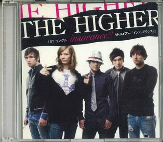 

CD HIGHER - Insurance EDCI80276 SONY Japan Rock Used