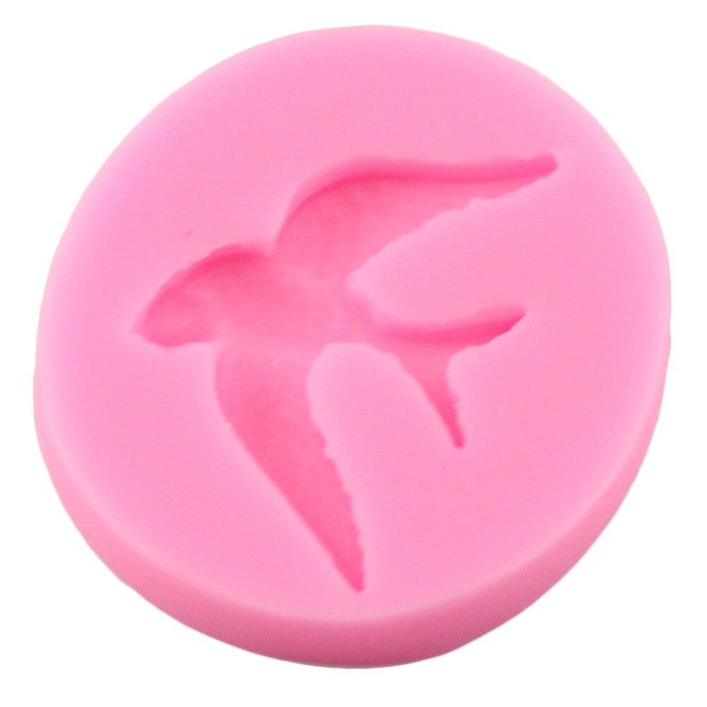 Mujiang Sugarcraft Birds Silicone Mold Cake Fondant Molds Cake Decorating Tools Candy Soap Resin Clay Chocolate Gumpaste Moulds