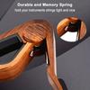 Aluminum Zinc Zinc Alloy Guitar Capo Rose Wood Grain Guitar Pick Holder Guitar Tuning Clamp  Electric Guitar