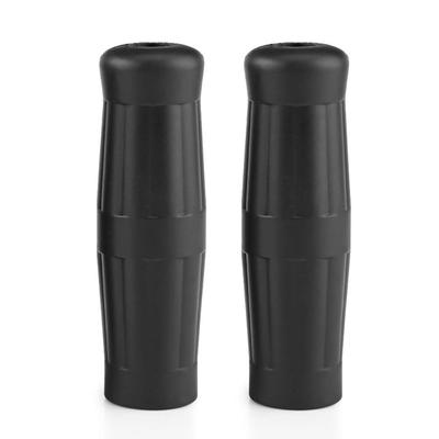 1"-7/8" Motorcycle Handlebar Grips Handlebars Non-Slip Rubber Vintage Cola Bottle Design 1 Pair (Left