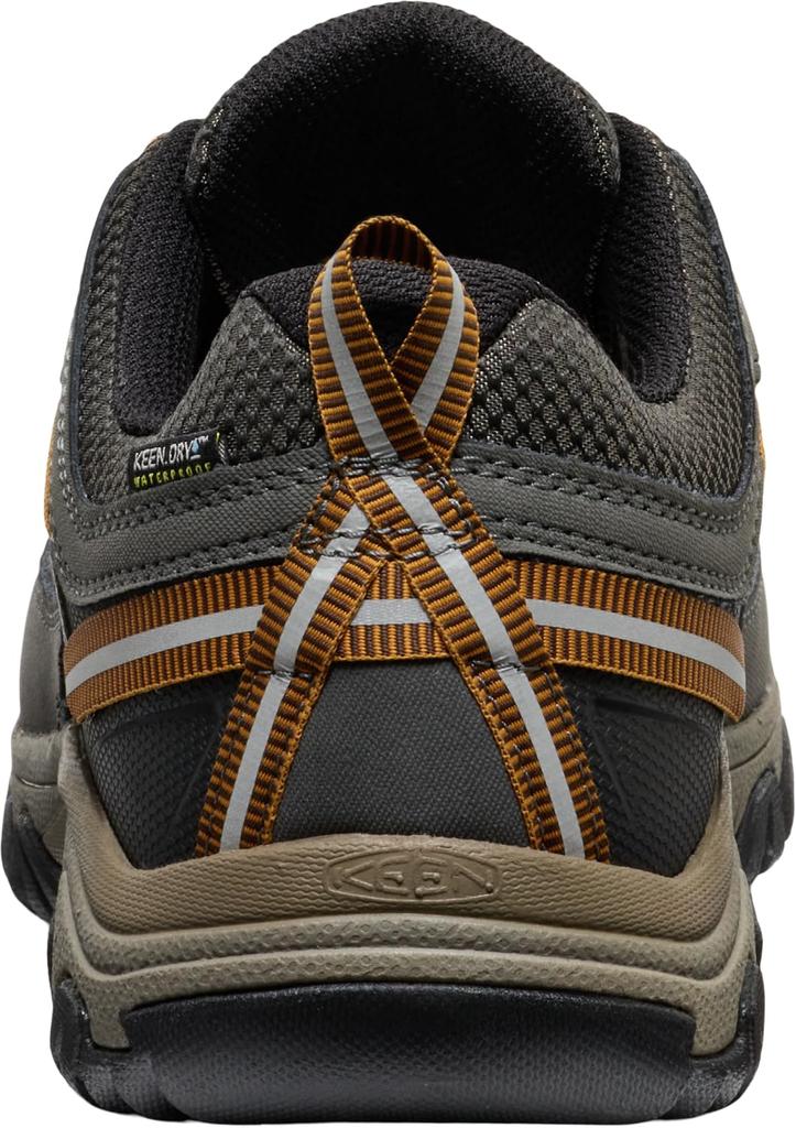 Trekking Shoes TARGHEE III WP Targhee Three Waterproof BLACK BROWN Cm [KEEN] Men's OLIVE/GOLDEN 26.5