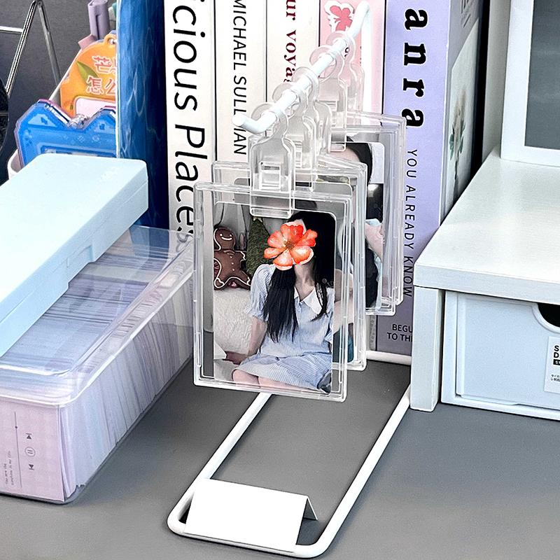 Kommode Metall Utstillingsholder Nøkkelringer Hengende Klemme Plast Pyntegjenstand Bordplate Smykkeholder