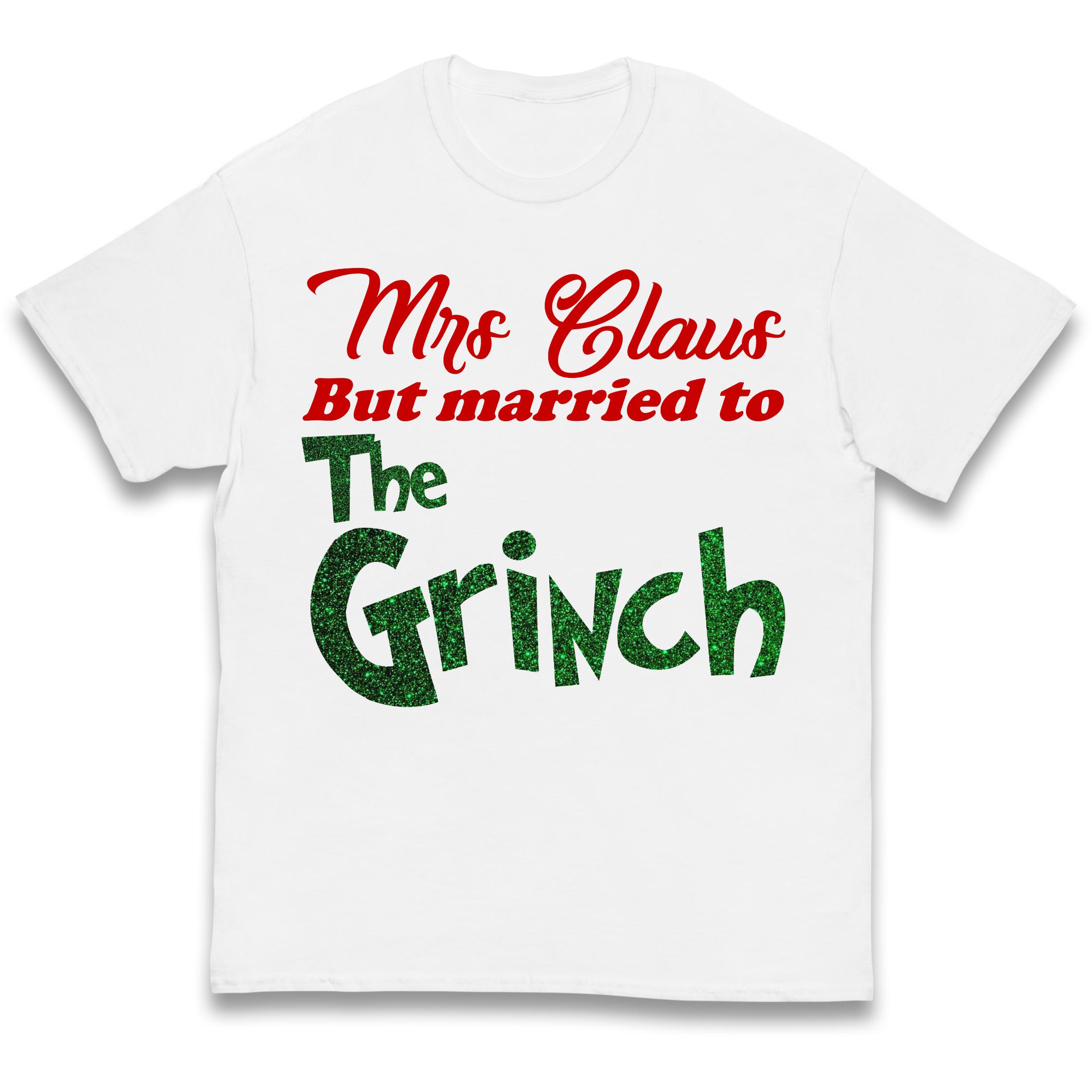 Mrs Claus Grinch Christmas Kids T-Shirt 150