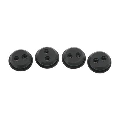 5Pcs Rubber Grommet 2 Holes Fuel Gas Tank Seal Grommet For Hedge Trimmer Weed Eater Brush Cutters Replacement Garden Supplies