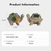 Solar Garden Outdoor Sculpture Turtle Light - Lawn Decoration Home Gift Courtyard Balcony Terrace Decoration Landscape Lamps