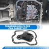 UXCELL 4EAT-G G4A-EL Automatic Transmission Filter CVT Oil Cooler Filter Oil Pan Gasket for Mazda 626 2000-2002 FU9A21500