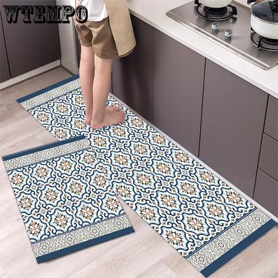 Modern Minimalist Floor Mats Kitchen Carpets Bathroom Doorways Dirt Resistant Mats Floor Mats