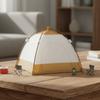 Oxford Cloth Camping Tent Model 1:12 Scale Doll Small Tent Simulated Outdoor Tent  Christmas Gift