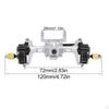 Aluminum Alloy RC Car Axle Part Upgrade Replace for K5 Fcx18 1/24 1/18 DIY Accs