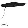 VidaXL Garden Parasol with Steel Pole, Patio Sunshade, Sun Shelter, Backyard Terrace Parasol 312520