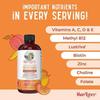 Fitness Nutrition Hair Growth Oral Supplement Peach Mango Flavor 450ml