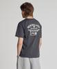 New Balance Seoul Giwa Exklusives Kurzarm-T-Shirt (HOLZKOHLE)