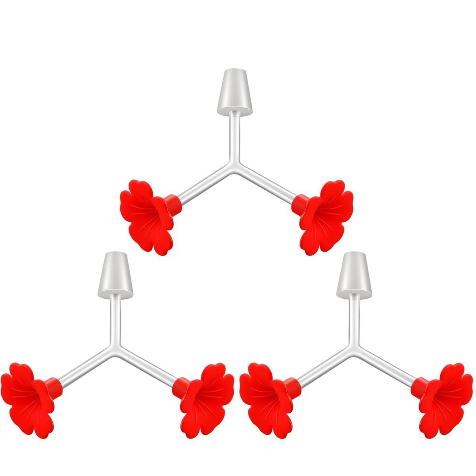 

3 шт. Пробка для бутылок Двойная вилка Кормушка для птиц, Bird Friend, Кормушка для птиц One Size