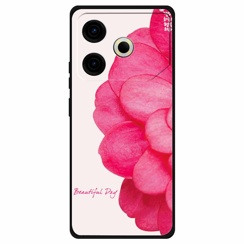 For Tecno Pova 6 Neo Case Silicone Soft Flower Space Fashion Cover For Tecno Phantom X2 Pro Cases Landscape Paint Covers Cute