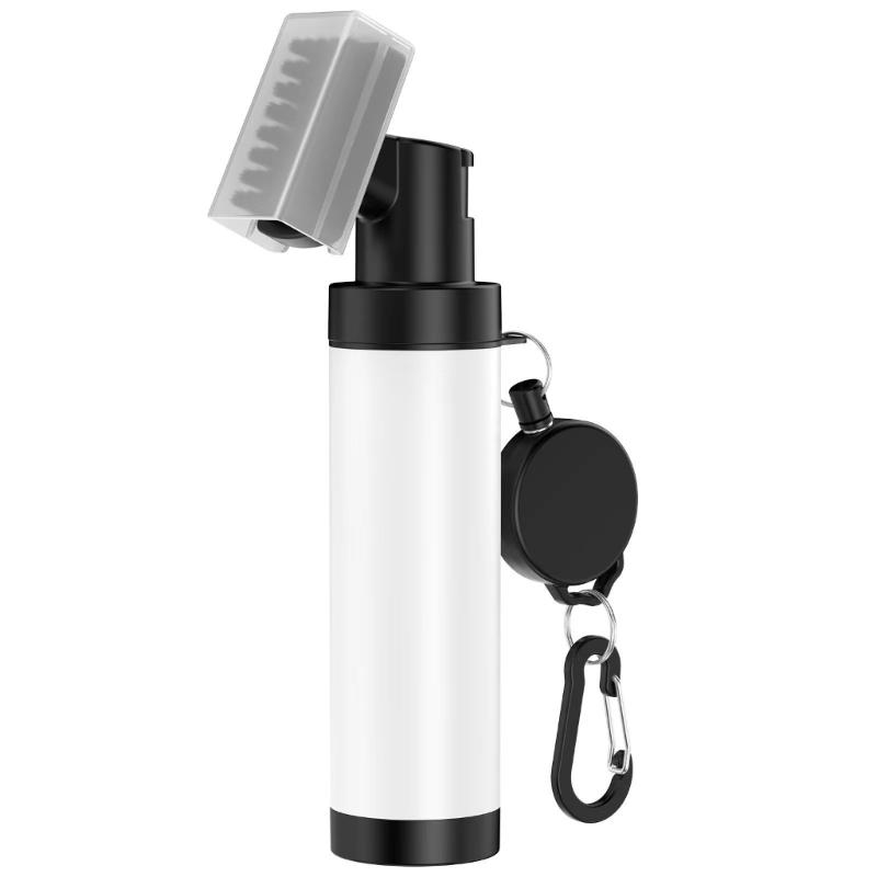 Durability Plastic Golf Club Cleaner Brush Compacts Golf Cleaning Scrubber for Effective Training Gear Maintenance