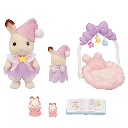 Sylvanian Families Doll/Furniture Set [Sleep Together Set] DF-27 ST Mark Certified For Ages 3 and Up Toy Dollhouse Sylvanian Families EPOCH