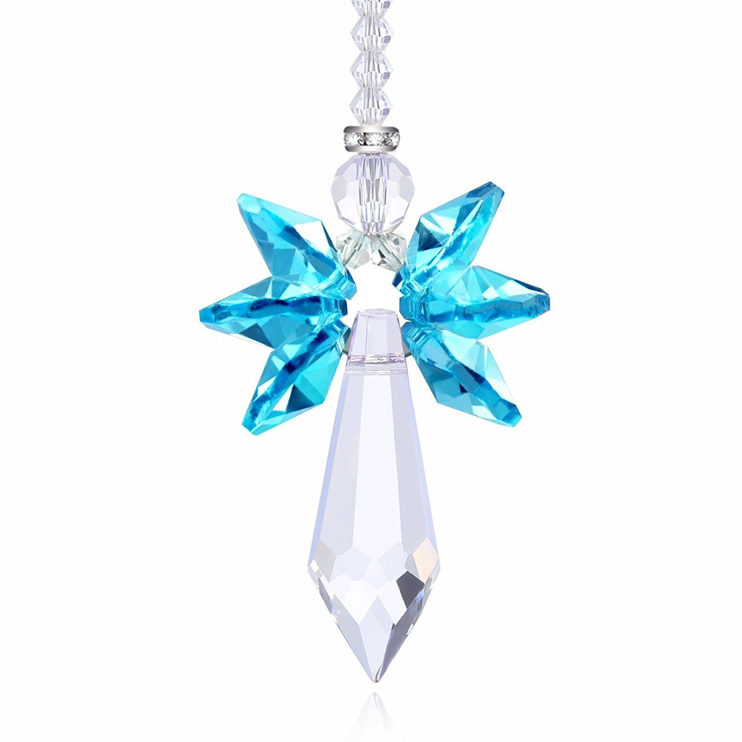 

Сверкающий хрусталь K9 Хрустальный подвесной радужный ловец солнца Красивое подвесное украшение для балкона, сада A13