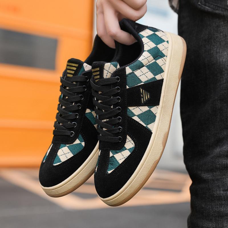 New board shoes men's fashion casual shoes trendy sports flats low top breathable comfortable running shoes