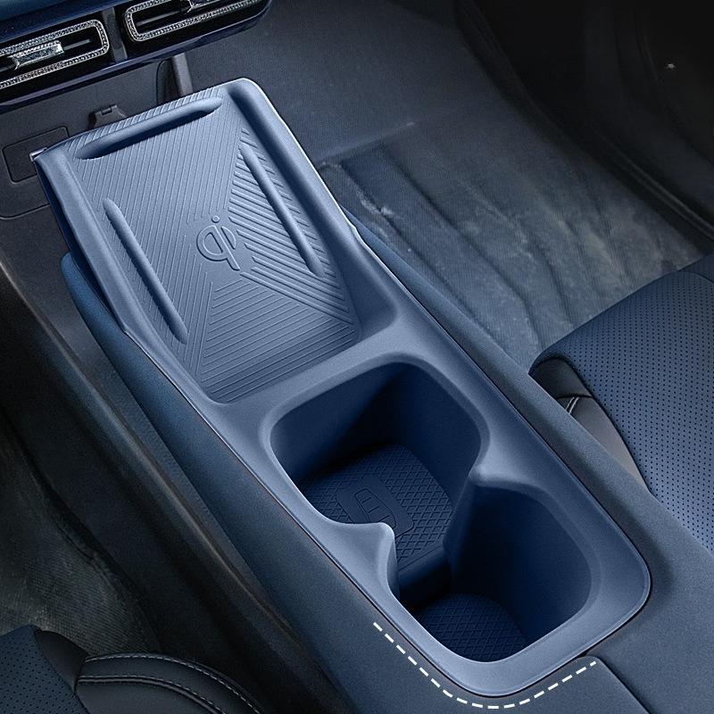 Für BYD Seagull Dolphin Surf Dolphin Mini 2025 2025 2025 Organizer Kabelloses Laden Silikonpad Getränkehalter Zubehör