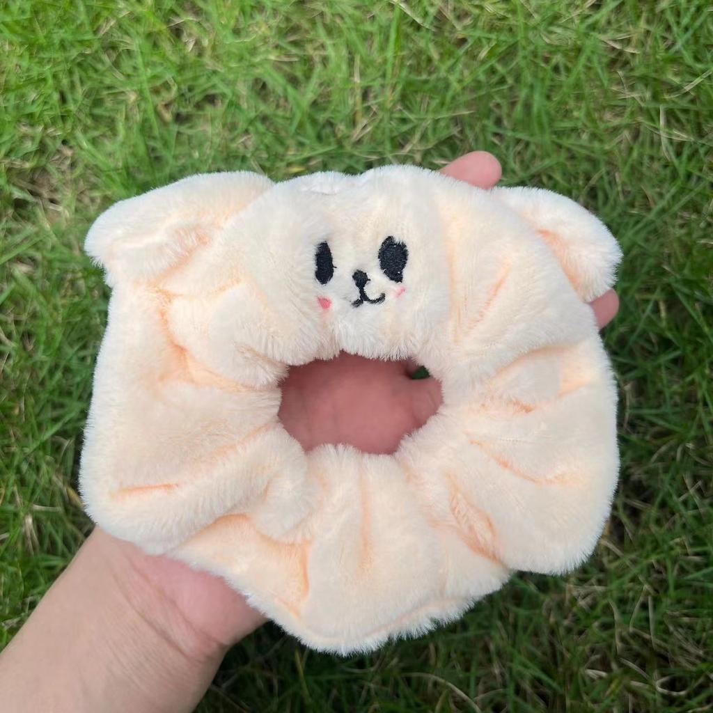 Krásný kreslený zvířecí styl plyšová gumička do vlasů čelenka gumička do vlasů elastické gumičky do vlasů gumička do vlasů velkého střeva vlasové doplňky