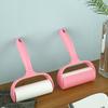 Lint Roller with Handle and Refill Paper Rolls Removable Sticky Paper Tape for Clothes Furniture Fabric Dust Hair Removal Tool 10cm Size