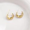 Chic No-Pierce Smooth Ear Clip Earrings for Women – Trendy & Versatile