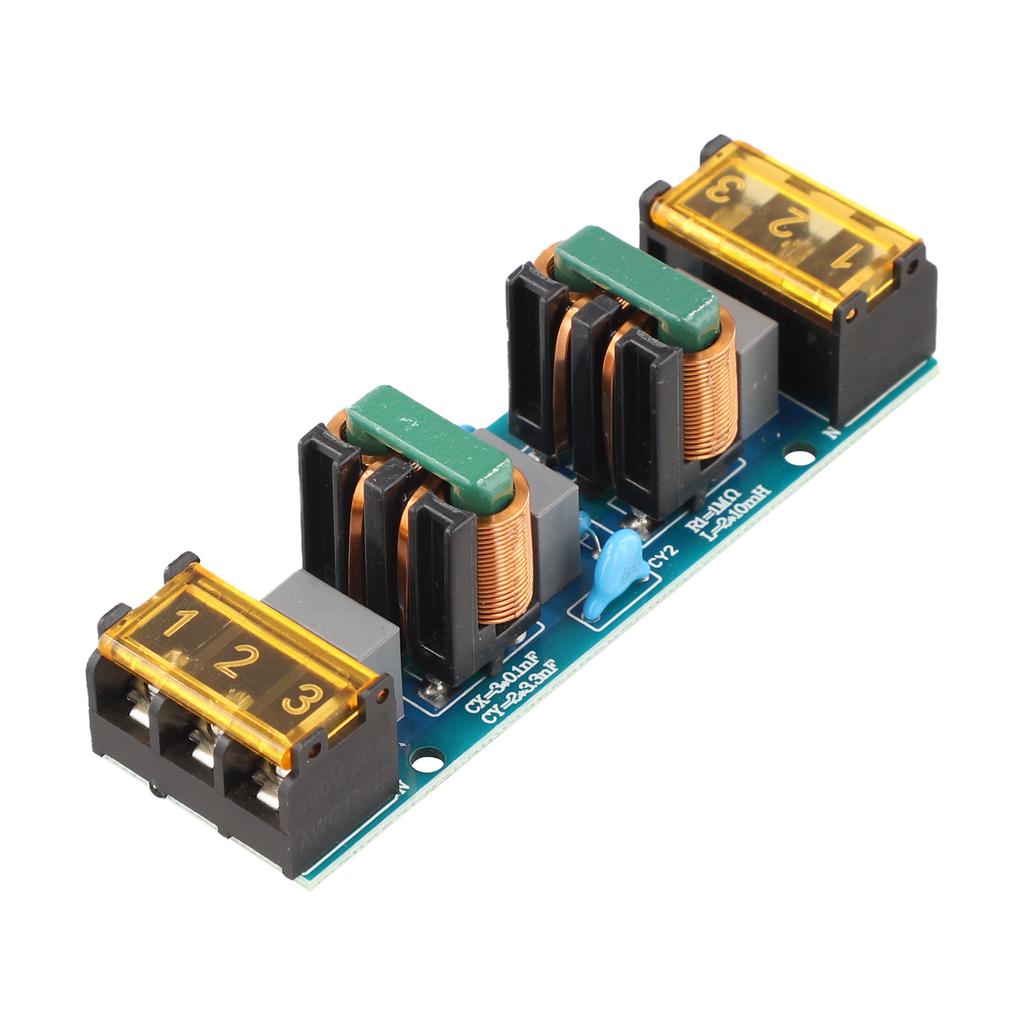 Noise Interference Module Electronic Equipment Module Power Filter Power Supply Black Home Supplies Filter Power Tool Parts