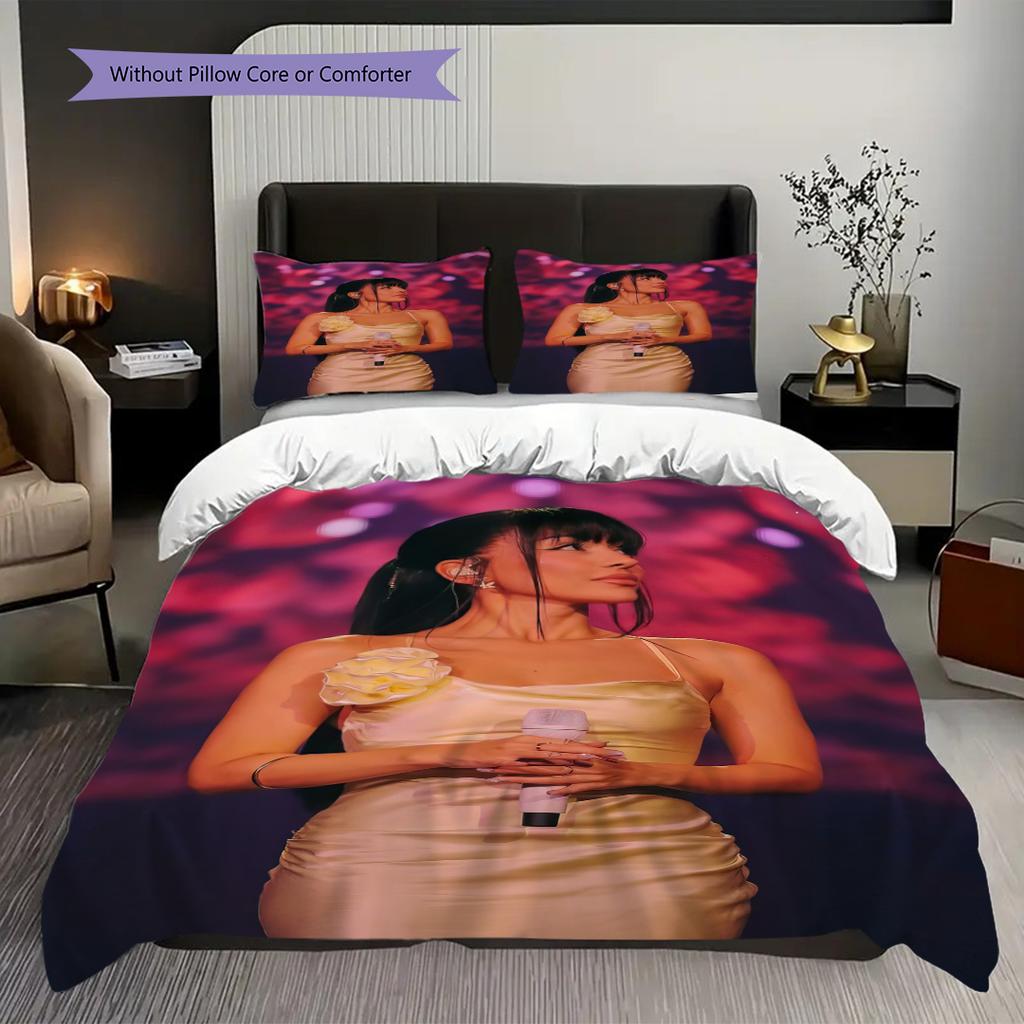 German top singer Ayliva bedding, duvet cover, pillowcase, home decoration, birthday gift (1 * duvet cover+2 * pillowcase, coreless)