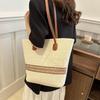 Yogodlns Women's Large Capacity Shoulder Bag Summer Straw Woven Basket Handbag Fashion Female Luxury Designer Beach Bag Shopper Tote Bag