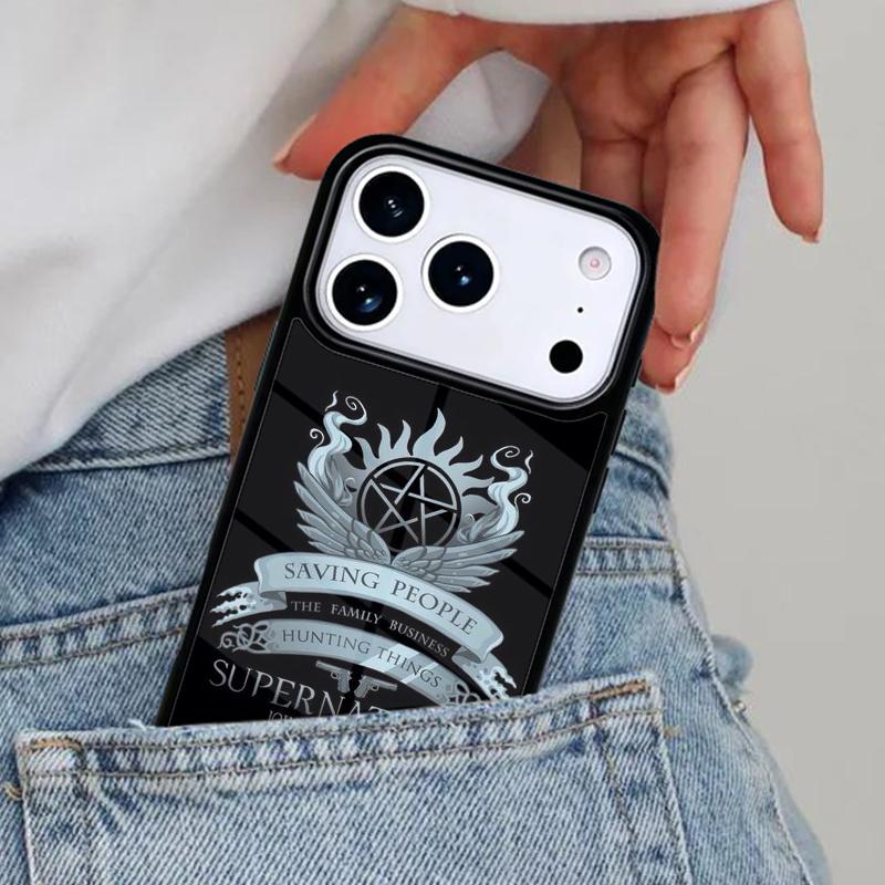 Supernatural Final Season 15 Phone Case for iPhone 17ProMax 12 13 14 15 16e 17 Pro Max Plus Air Cover iPhone 15 Pro Max