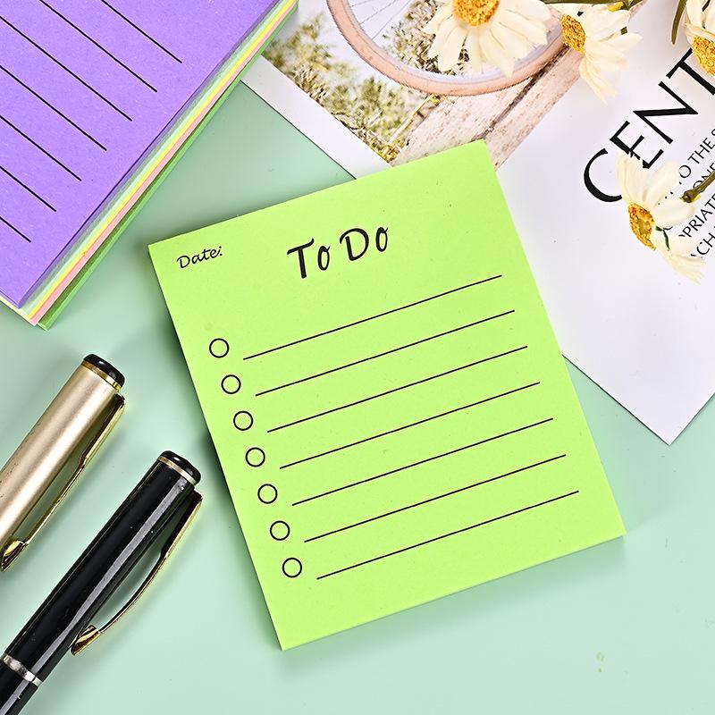 Reusable Sticky Notes for Students - Strong Adhesive Label Stickers & Memo Paper for Elementary School