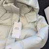 Winter new lulu grid Five Grid Down Jacket Women's Down Jacket Thickened Warm Jacket