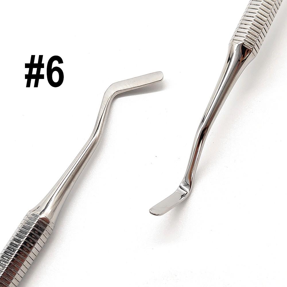 Dental Composite Füllwerkzeug Instrument Füllspatel Amalgam Kunststoff Füllspatel Doppelenden Edelstahl