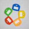 80Pieces Colorful Silicone Key Identification Sleeves Silicone Texture for Home and Office and School Key Management
