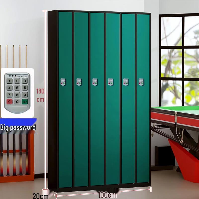 Xingkun 6-Door Billiard Cue Storage Cabinet