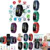 New 115plus Color Screen Smart Bracelet Waterproof Sports Bluetooth Heart Rate Blood Pressure Gift