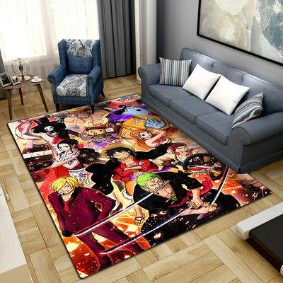 Anime One Piece Washable Non-Slip Rug Carpet Larget Floor Mat Bedroom Home Decor LXR131